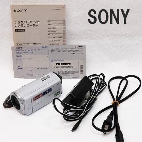 【動作ＯＫ】SONY Handycam 32GB 8.9MP