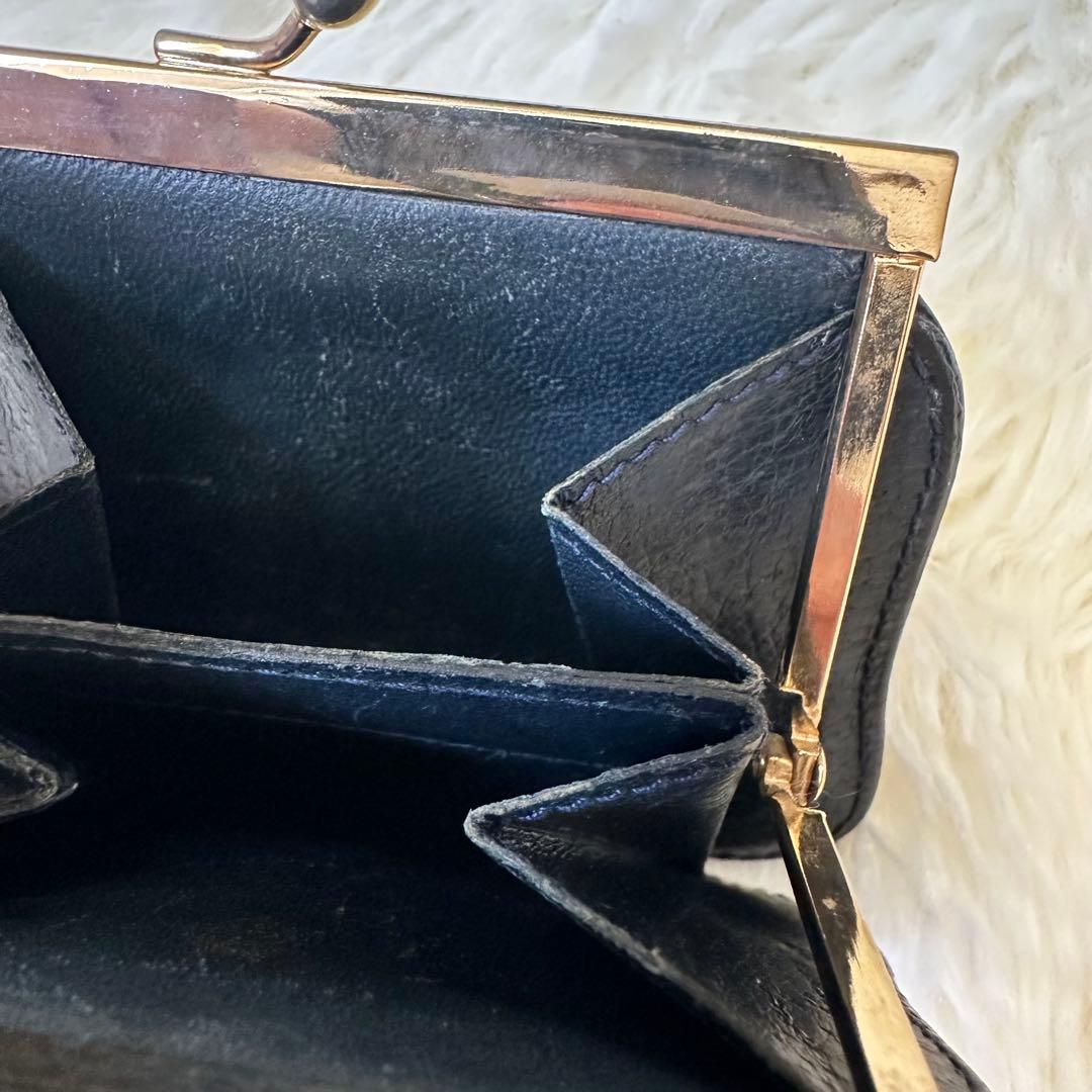 オールド GUCCI オールドグッチ がま口 財布 ケース レトロ