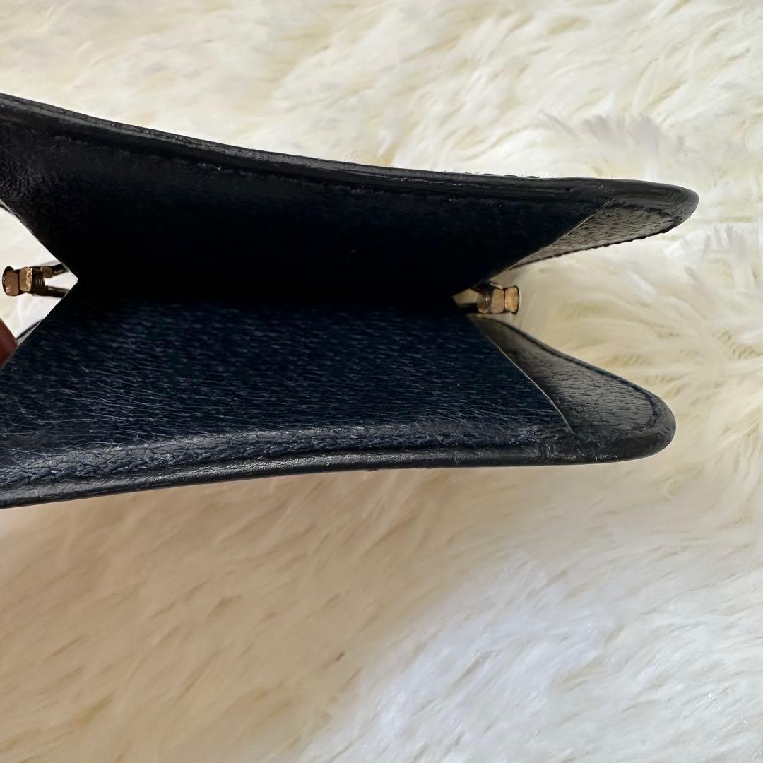 オールド GUCCI オールドグッチ がま口 財布 ケース レトロ