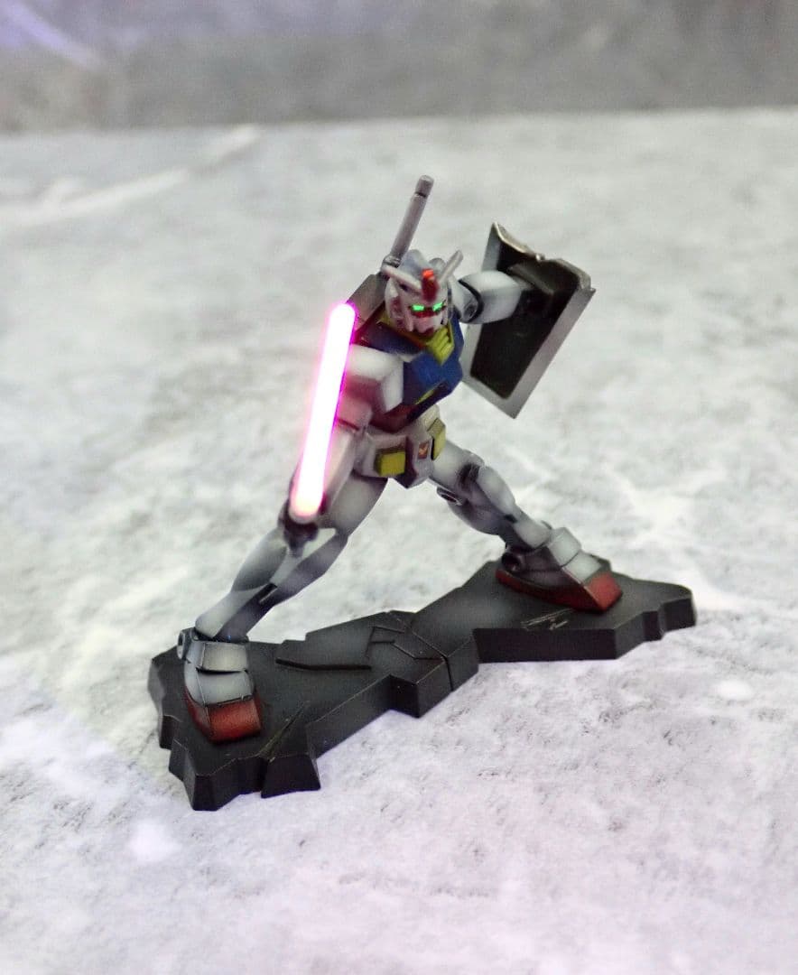 チョコサプ ガンダム 全塗装 ガンプラ 塗装済み 完成品