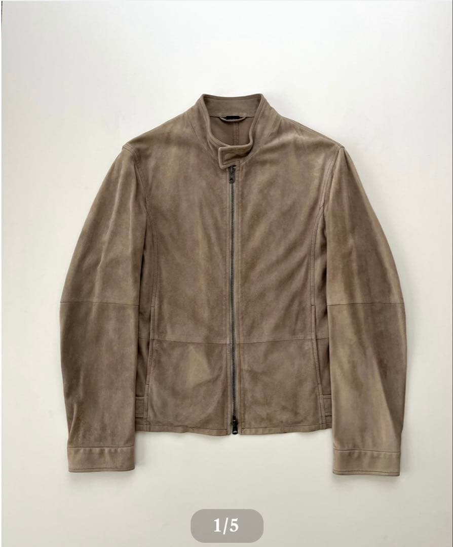ジャケット・アウター EMPORIO ARMANI SS2004 Suede Biker Jacket