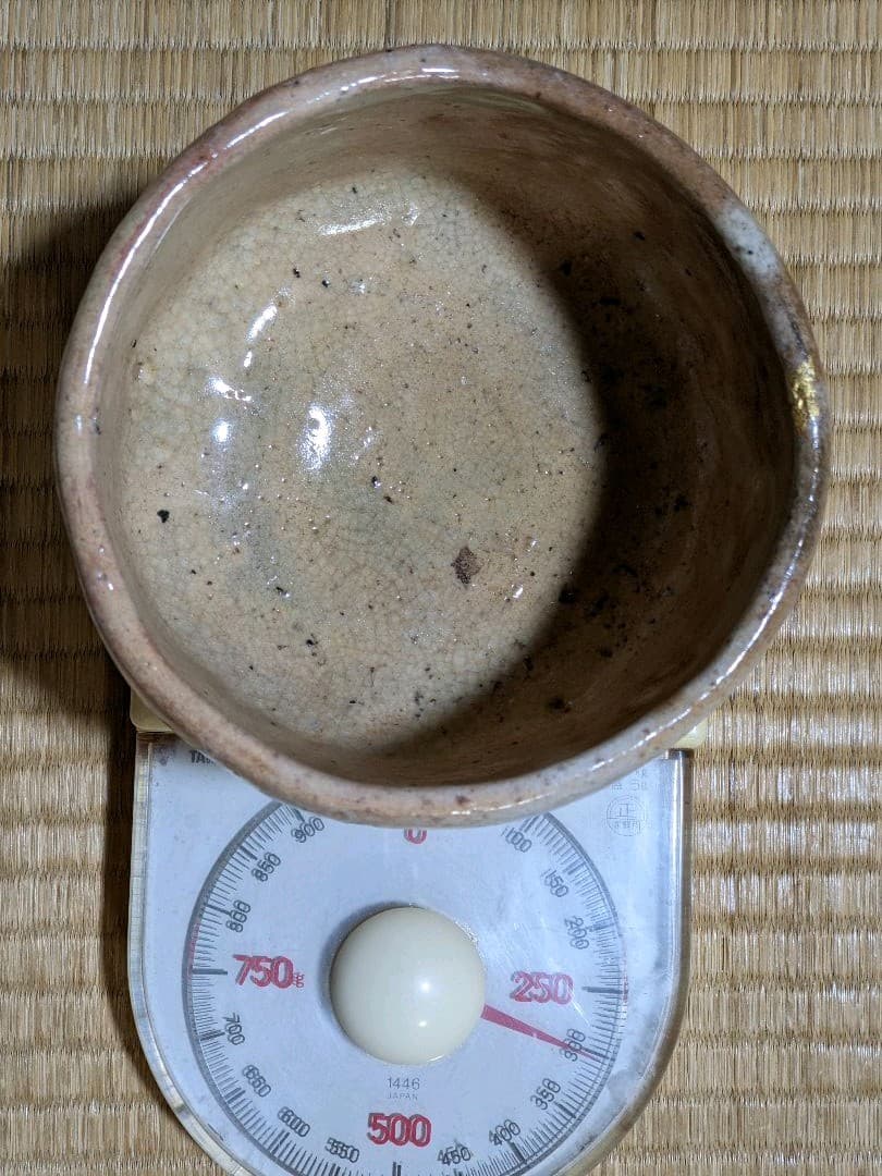 ♦古美術品 作家物 萩焼？茶道具 抹茶盌 アンティーク 骨董品 コレクション