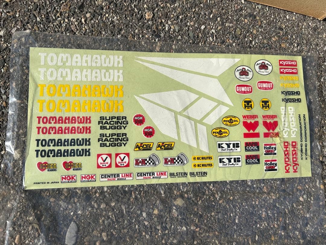 KYOSHO京商　トマホーク　オフロードレーサー　電動ラジコン　レーシングバギー