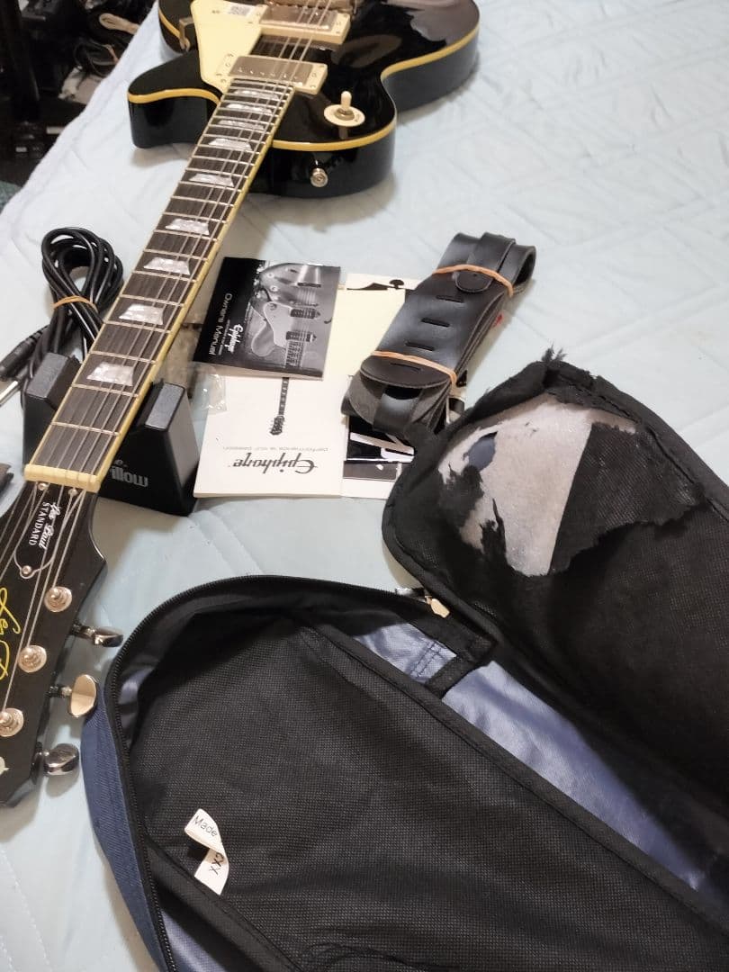 epiphone les paul エピフォン レスポール スタンダードオマケ付