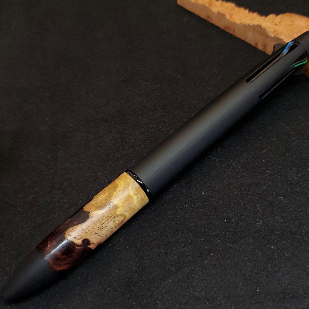 No.77ピュアモルトブラック4&1ホンジェラスローズウッド瘤カスタム