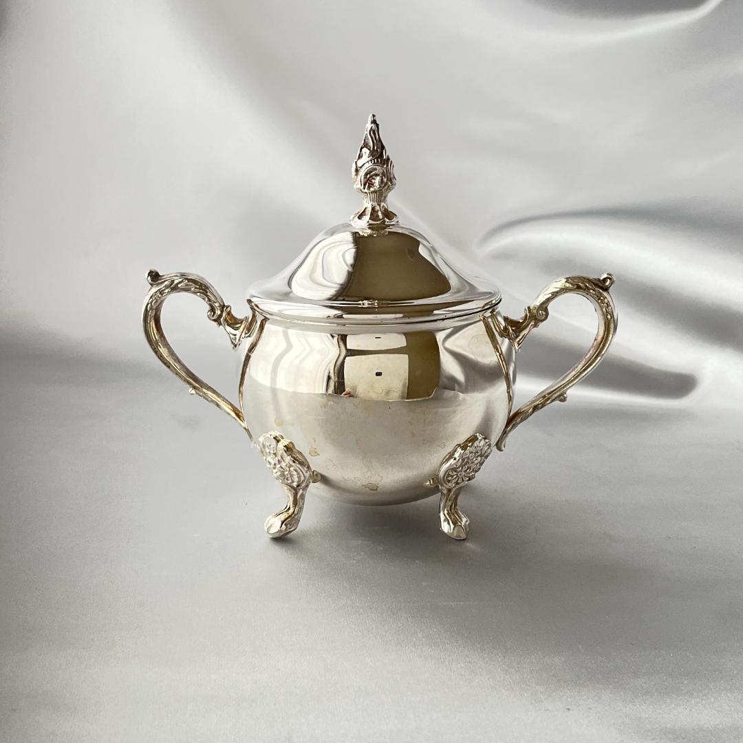 【Viners】 ミルクジャグ / シュガーポット 【シルバープレート】