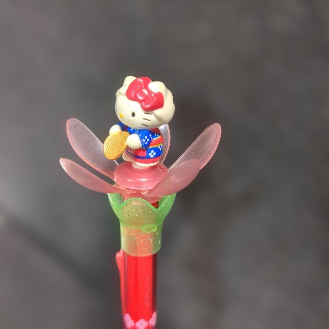 希少 レア ご当地キティ 島根安来節 ボールペン 花びら サンリオ