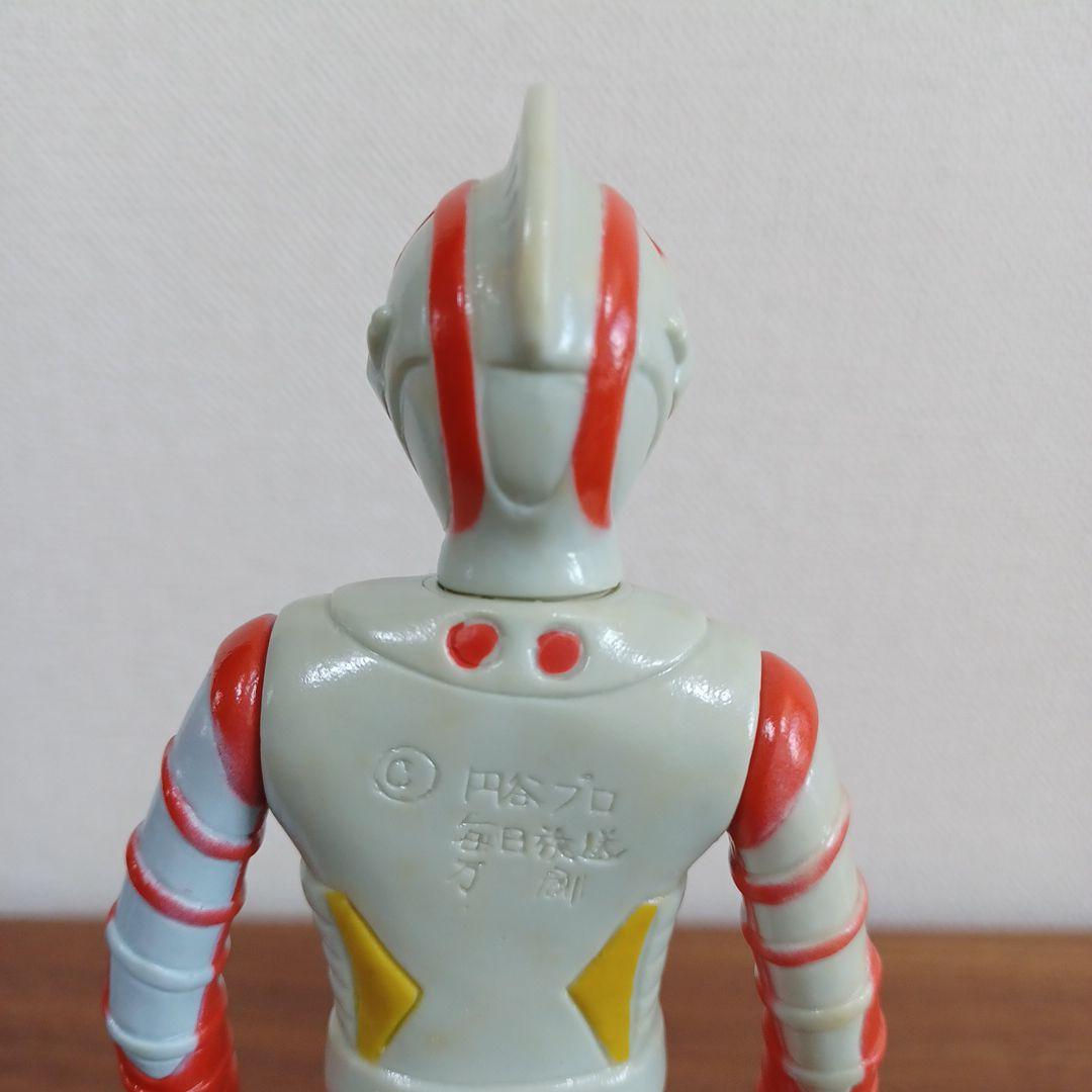 当時もの　タケミ製「ジャンボーグA」希少ソフビフィギュア（万創シール付き）