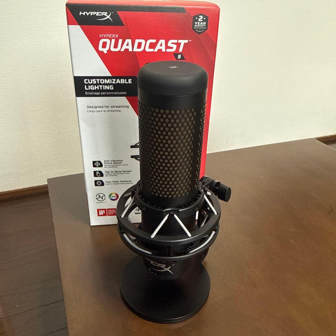 HyperX QuadCast S コンデンサーマイク