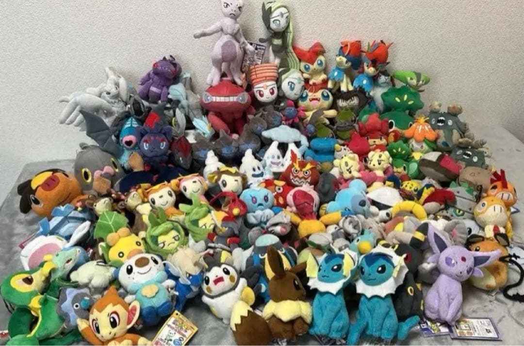ポケモンぬいぐるみ まとめ売り97体セット　コレクション 大量ポケットモンスター