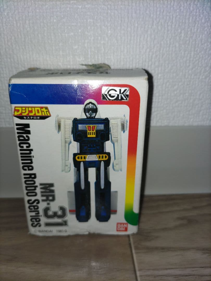 最終価格 箱付絶版品 超合金 マシンロボ MR-31 セスナロボ 前期版