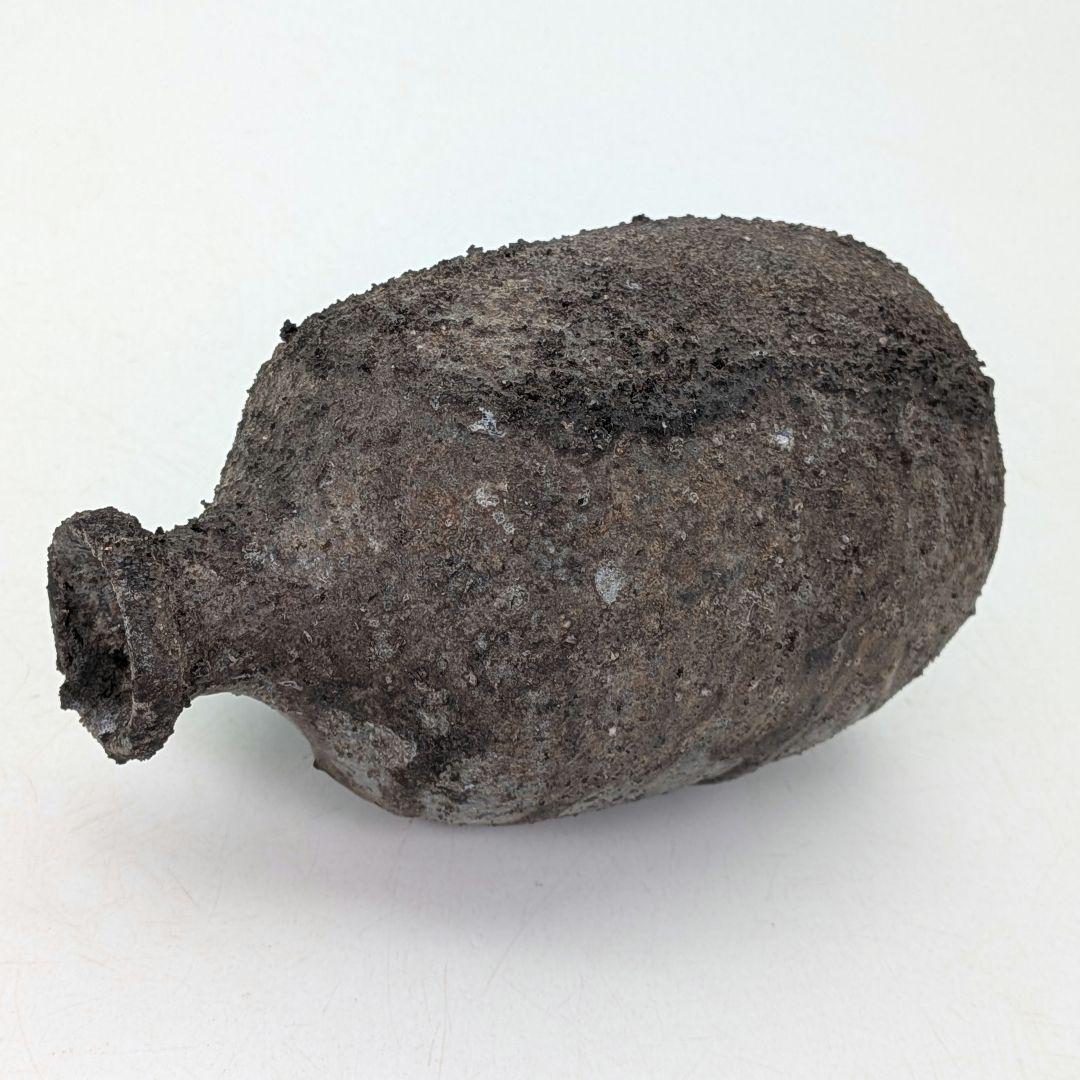 難波正己 備前焼 窯変徳利 共箱栞 酒器 食器 とっくり 一輪挿し花入 花器