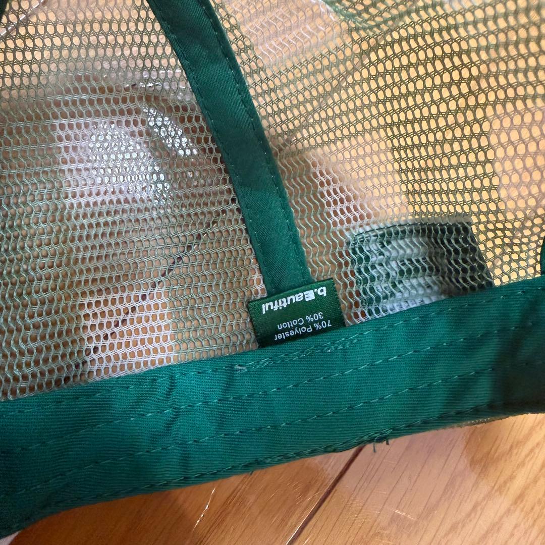 b.Eautiful キャップ　グリーン