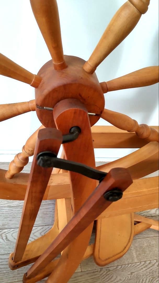 アシュフォード紡毛機　トラディショナル　シングルドライブ　ダブルペダル