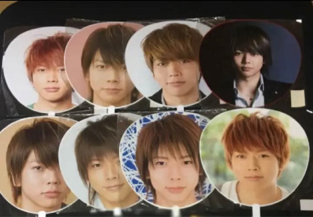 増田貴久 歴代うちわ