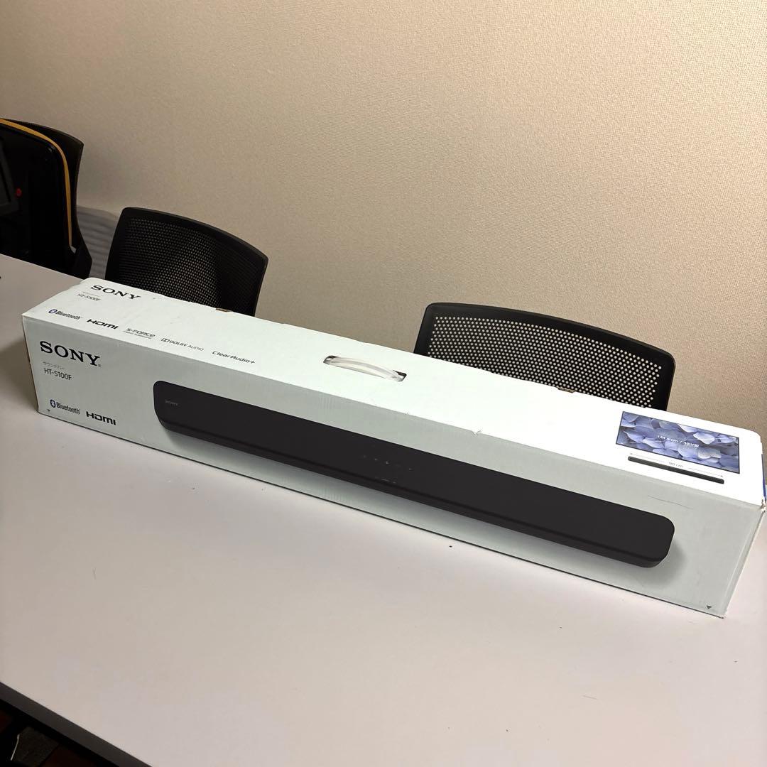 【新品】SONY サウンドバー HT-S100F Bluetooth対応