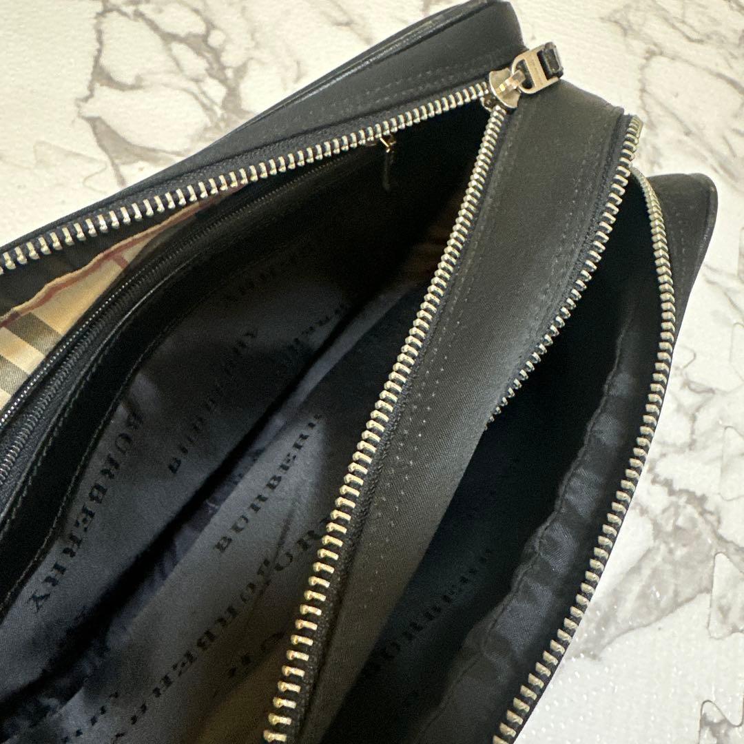美品　バーバリー　Burberry セカンドバッグ　バッグ　メンズ　ビジネス
