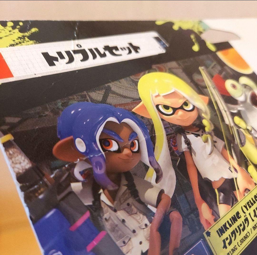 【未開封】スプラトゥーン3 amiiboのセット トリプルセット すりみ連合