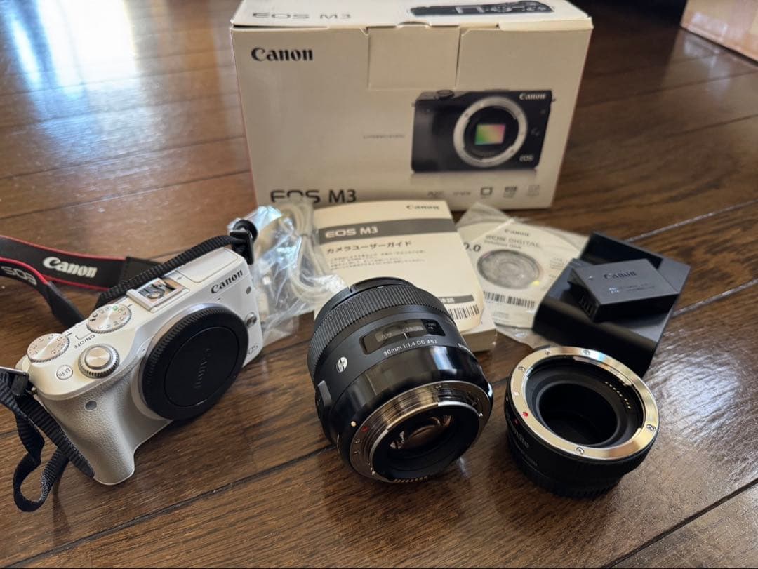 Canon EOS M3 ミラーレスカメラ sigma 30mm F1.4