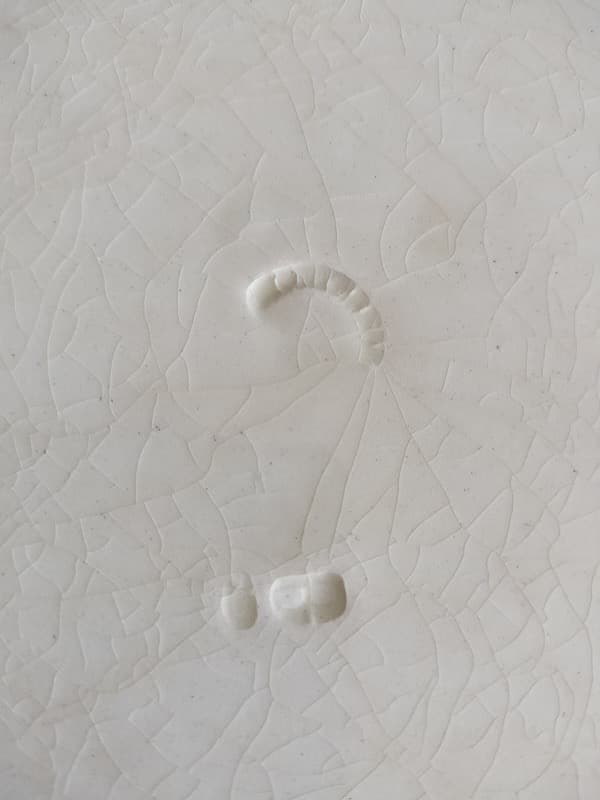 フランス アンティーク クレイユモントロー オクトゴナルプレート 陶器 平皿①