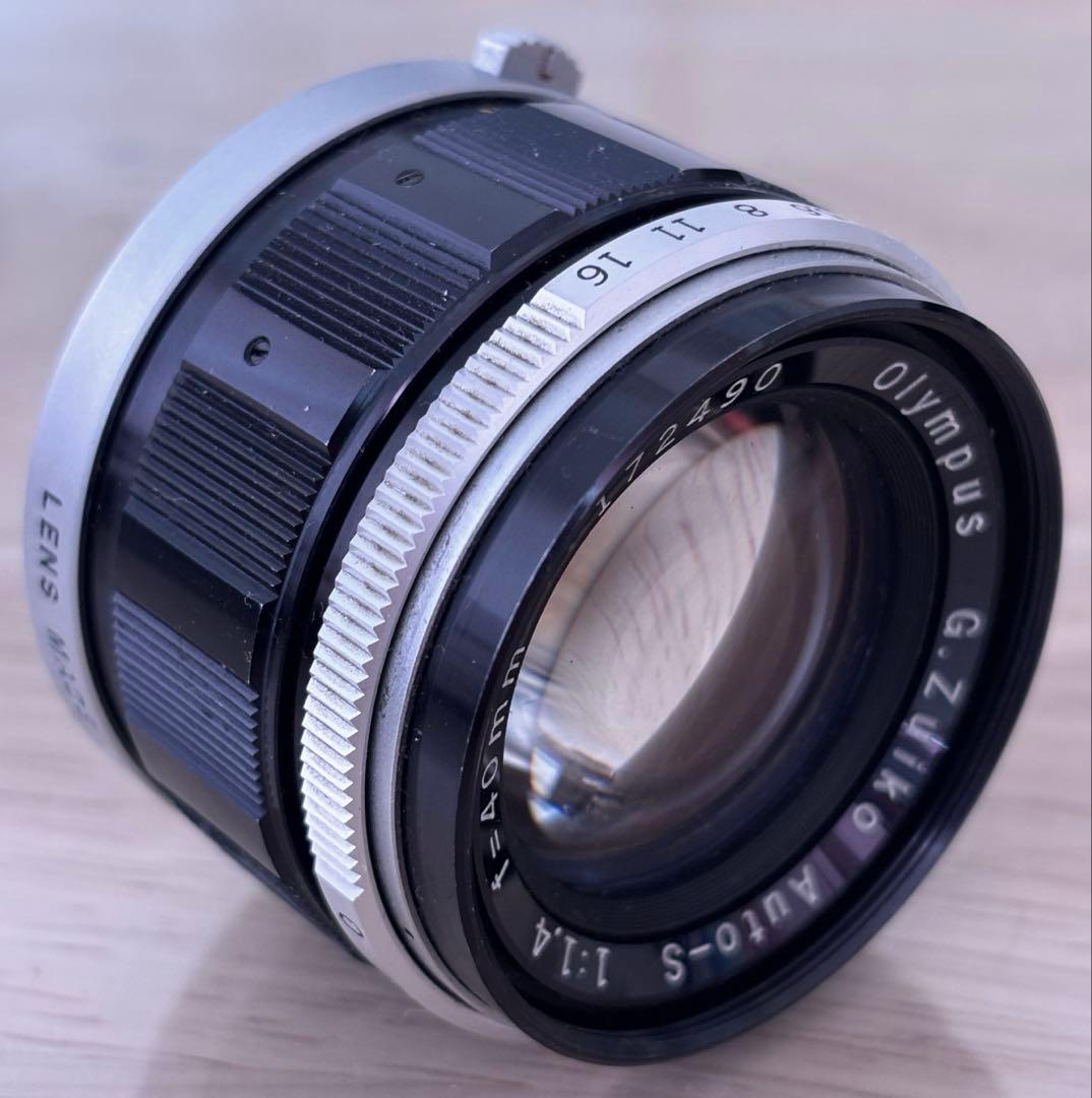 【訳あり】OLYMPUS-PEN FT+G.ZUIKO40mm F1.4セット