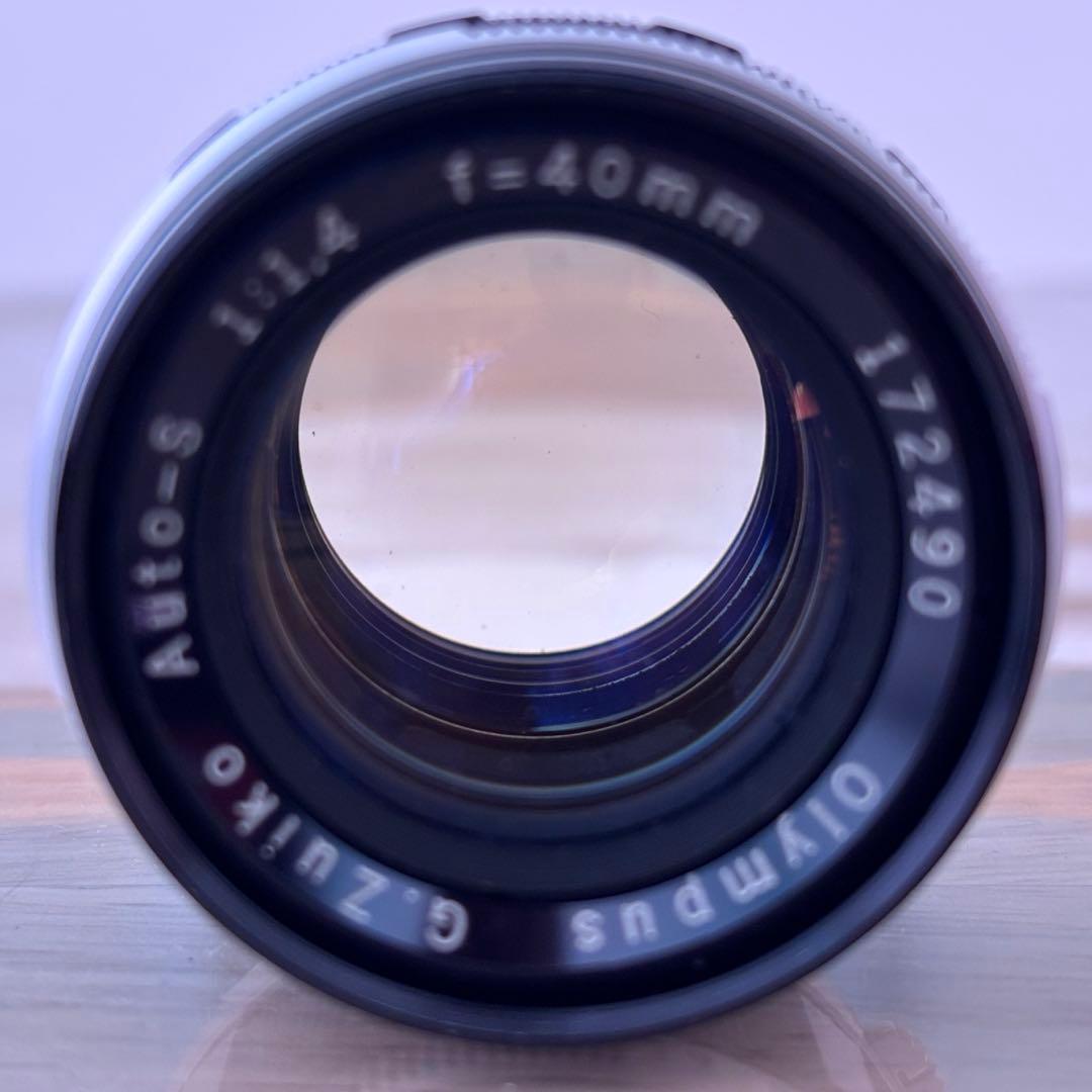 【訳あり】OLYMPUS-PEN FT+G.ZUIKO40mm F1.4セット