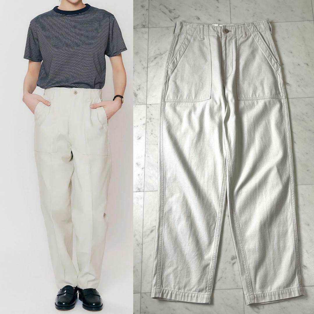 THE SHINZONE ベイカーパンツ 34 エクリュ M ワークパンツ 白