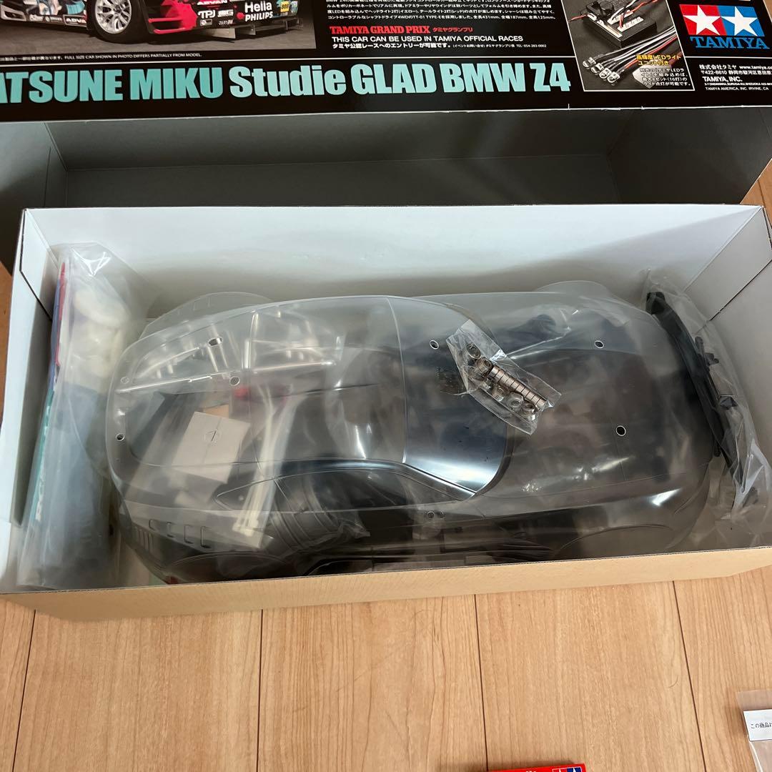 タミヤ 初音ミク Studie GLAD BMW Z4 TT-01