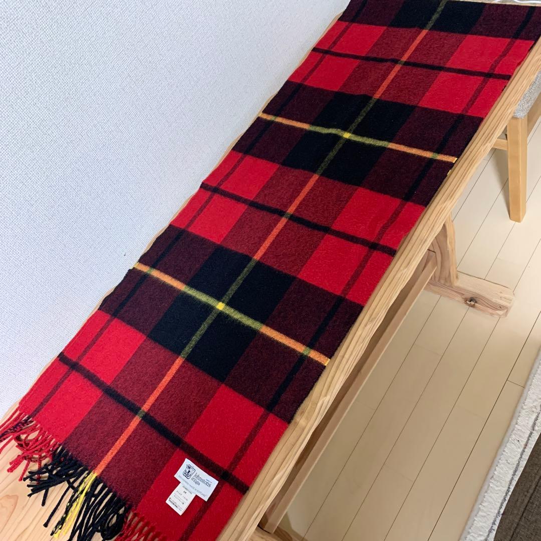 【美品】ジョンストンマフラー