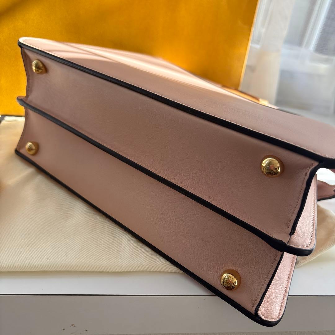 【フェンディ】ピーカブーアイシーユースモールピンクべっ甲