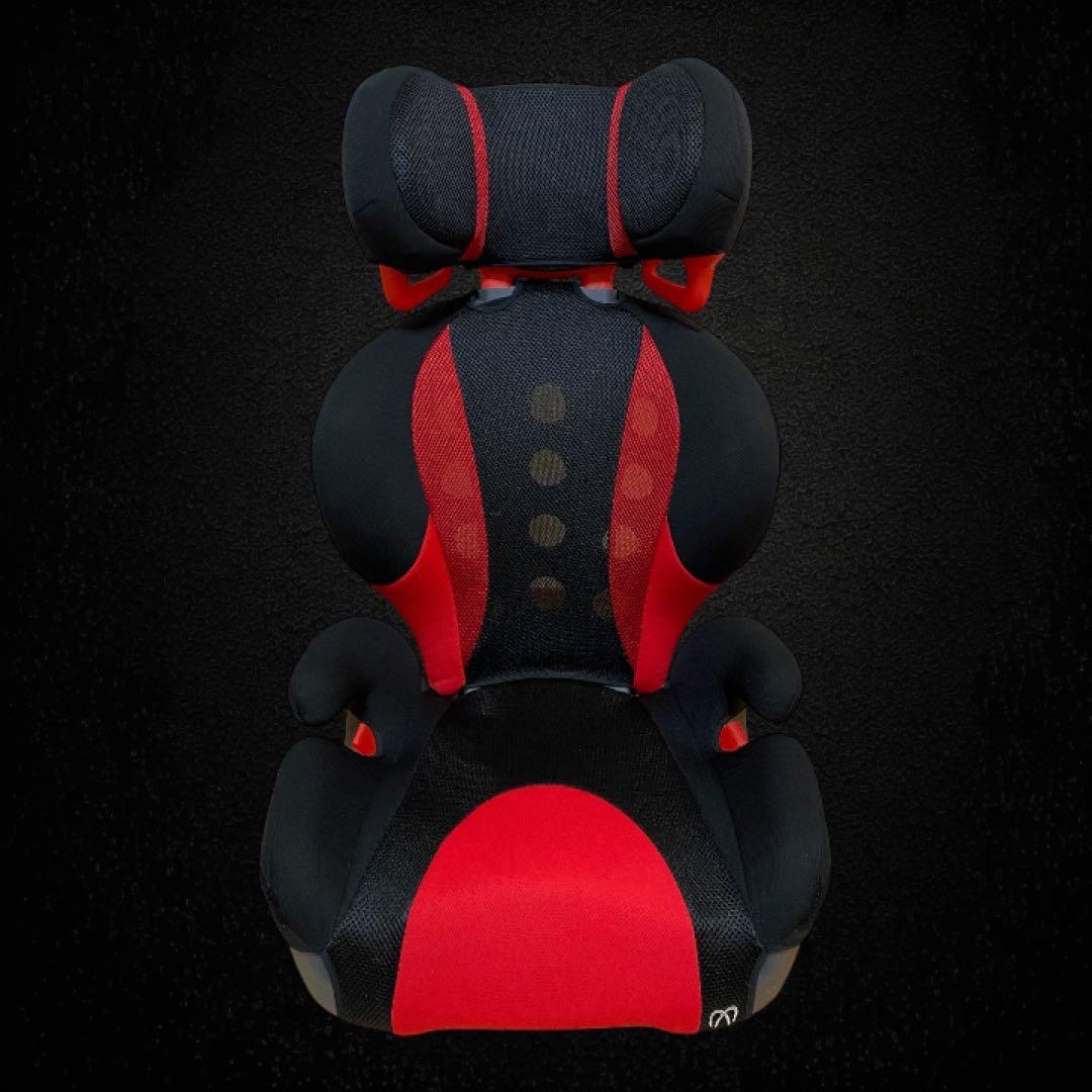 極美品✨AILEBEBE ALC248 ジュニアシート スカーレットブラック