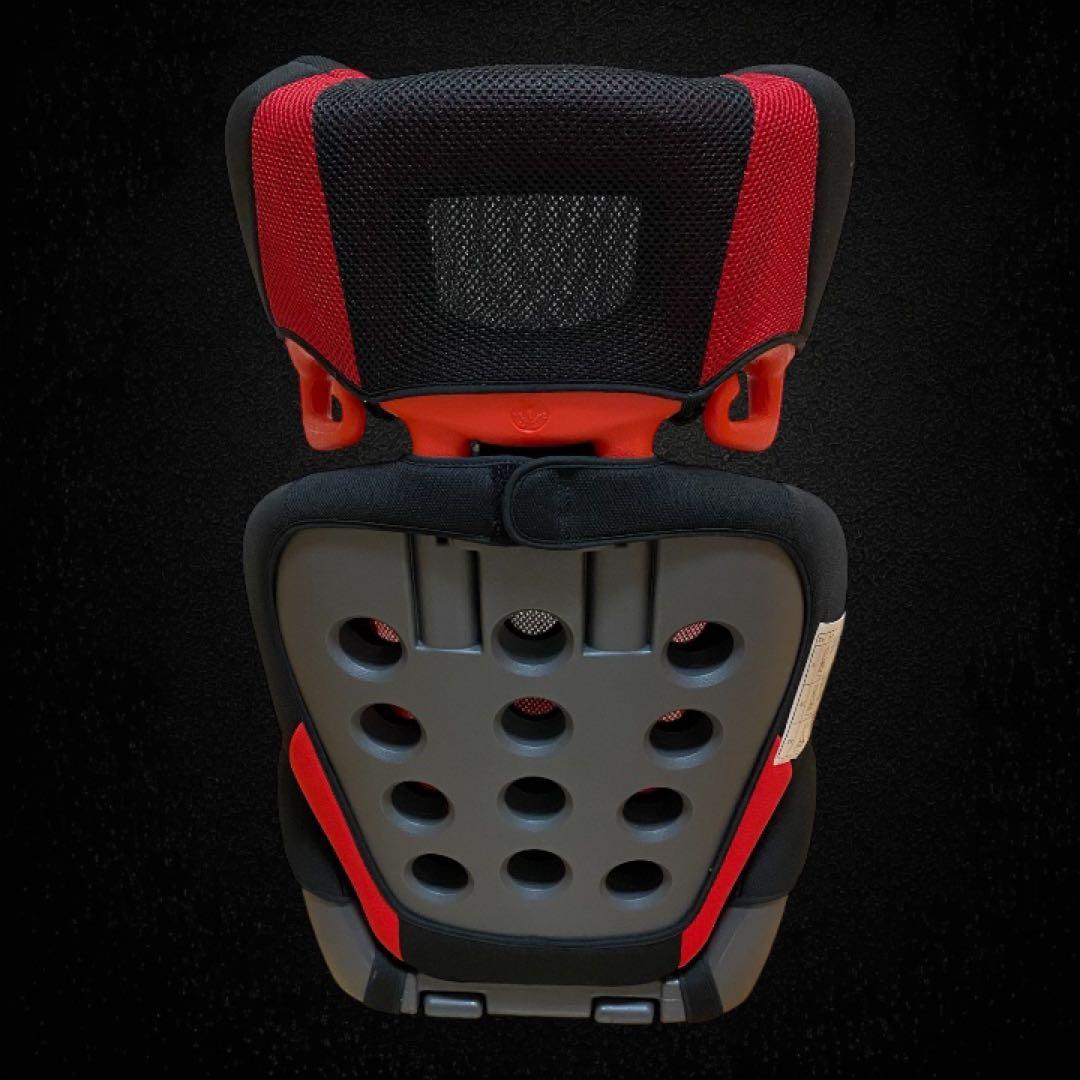 極美品✨AILEBEBE ALC248 ジュニアシート スカーレットブラック