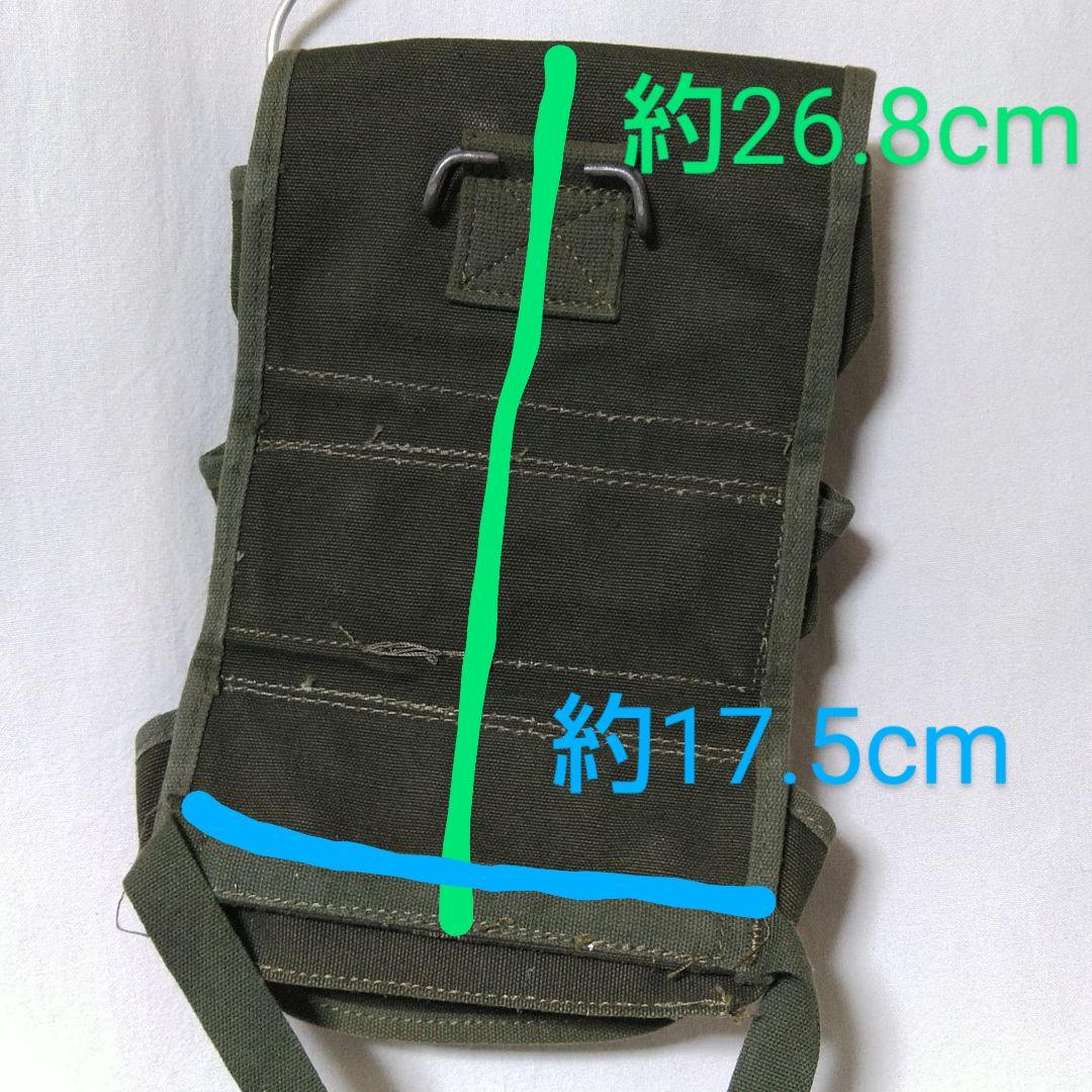 個人装備 USMC OD CANVAS 3POCKET GRENADE CARRIER