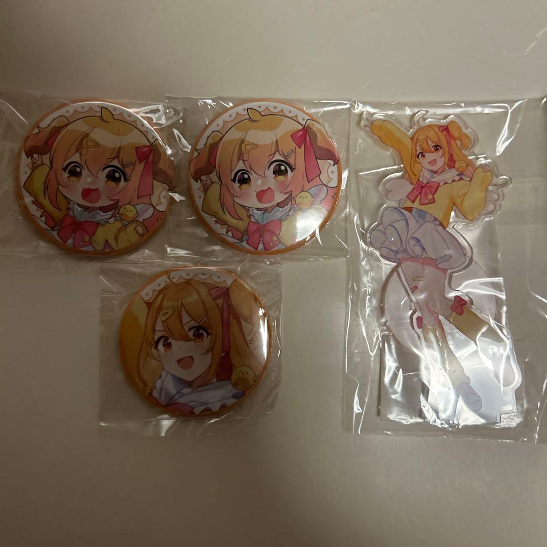 P丸様。 2023 バースデー 激レア 等身 ミニキャラ イラスト 缶バッジ