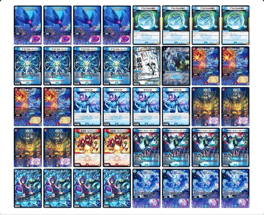 アグロサイバー　デッキ 青単サイバー ＋改造パーツ