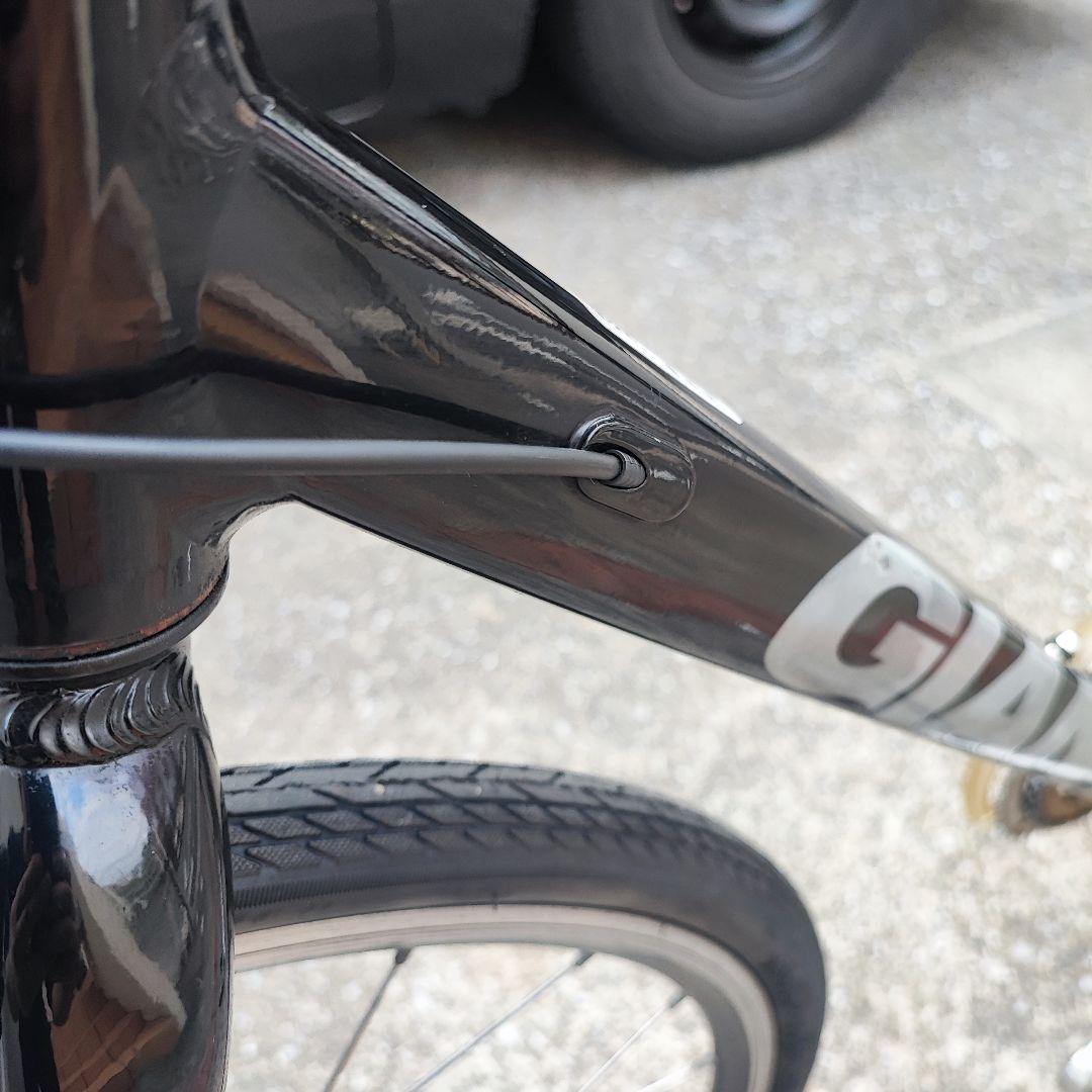 福岡発 整備済 GIANT エスケープ RX ブラック ジャイアント 新品パーツ