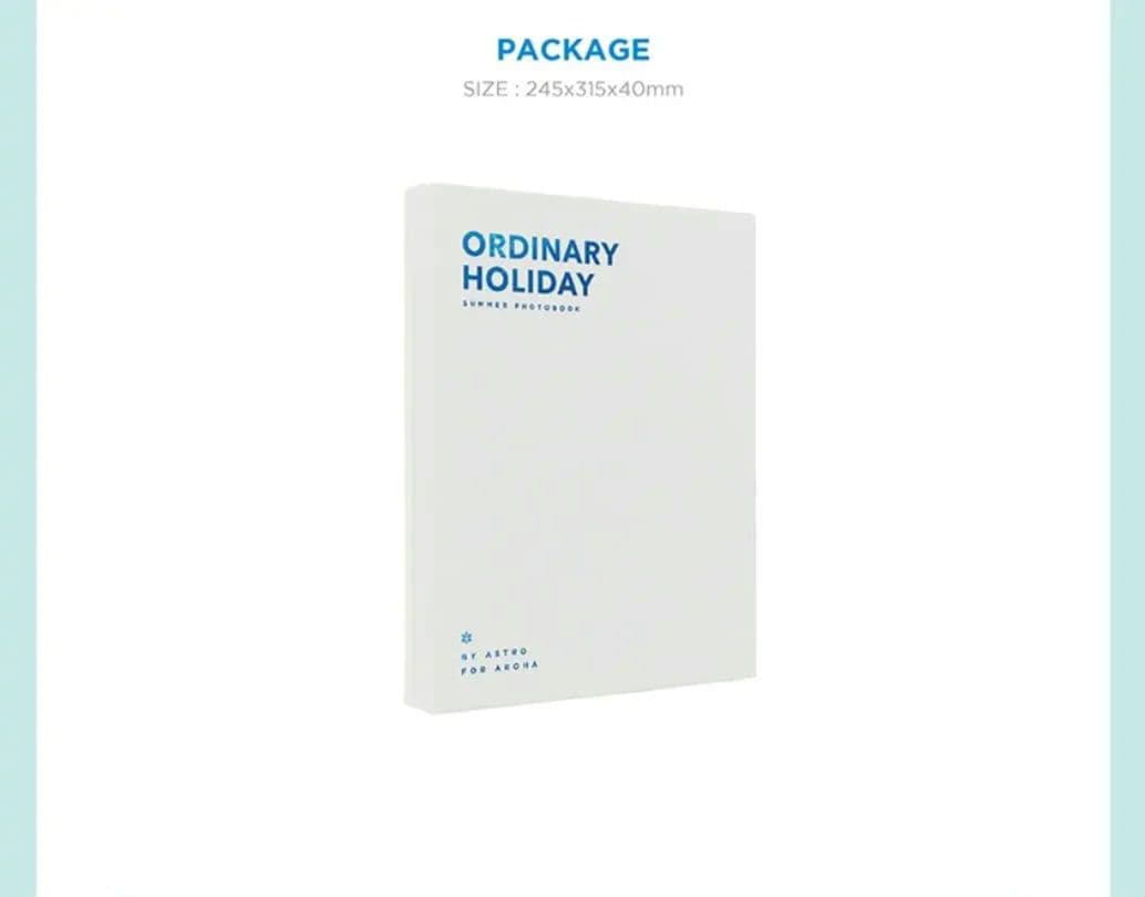 【ASTRO】ORDINARY HOLIDAY 写真集 韓国版 [新品未開封]