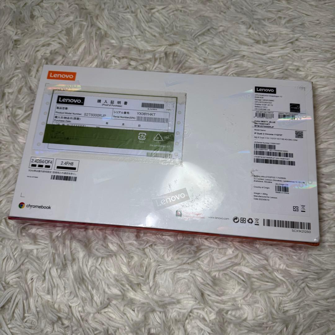 ☆【新品】Lenovo IdeaPad Duet 3 Chromebook☆