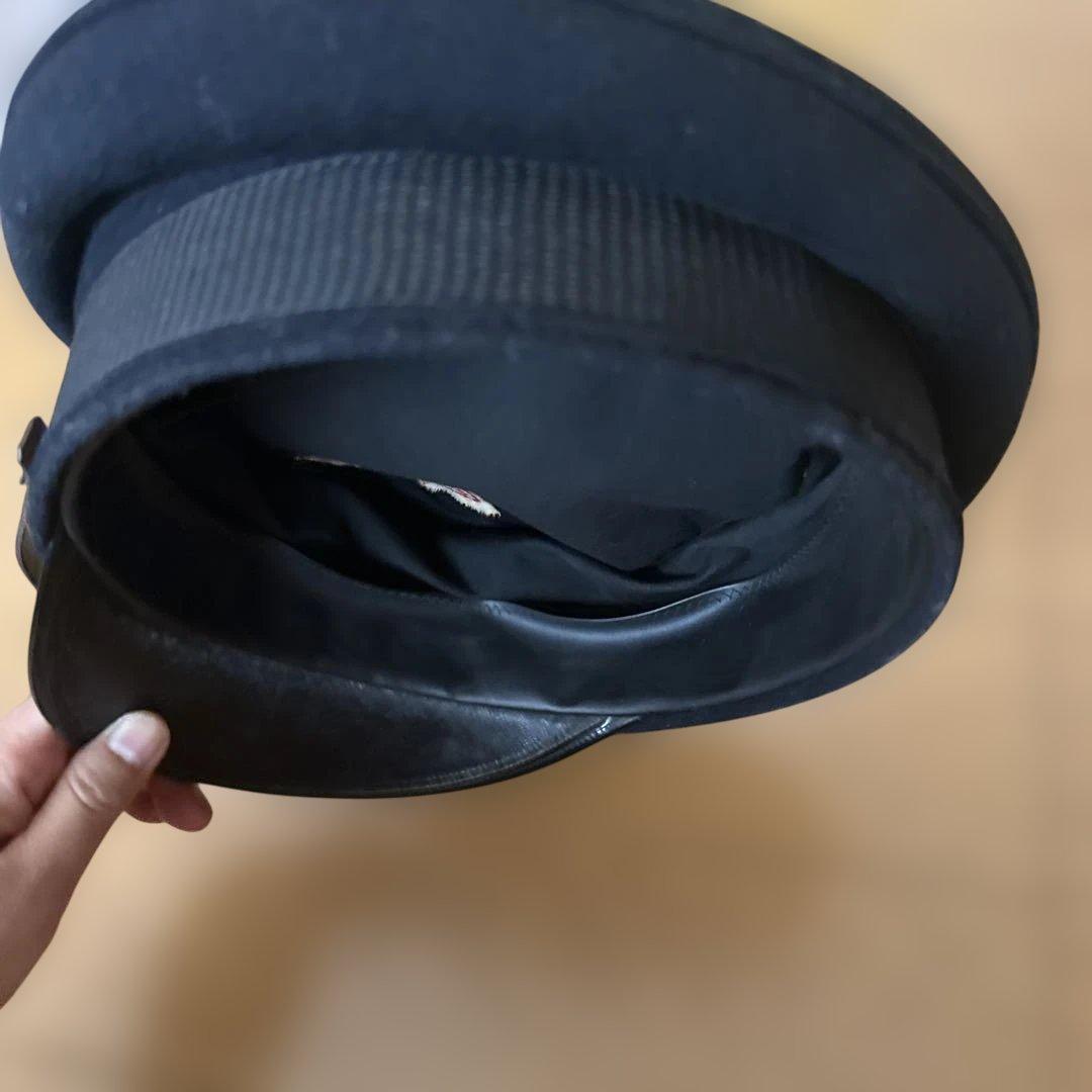 国鉄 制帽 鉄道 制服帽 動輪マーク 桐紋 昭和レトロ 鉄道グッズ