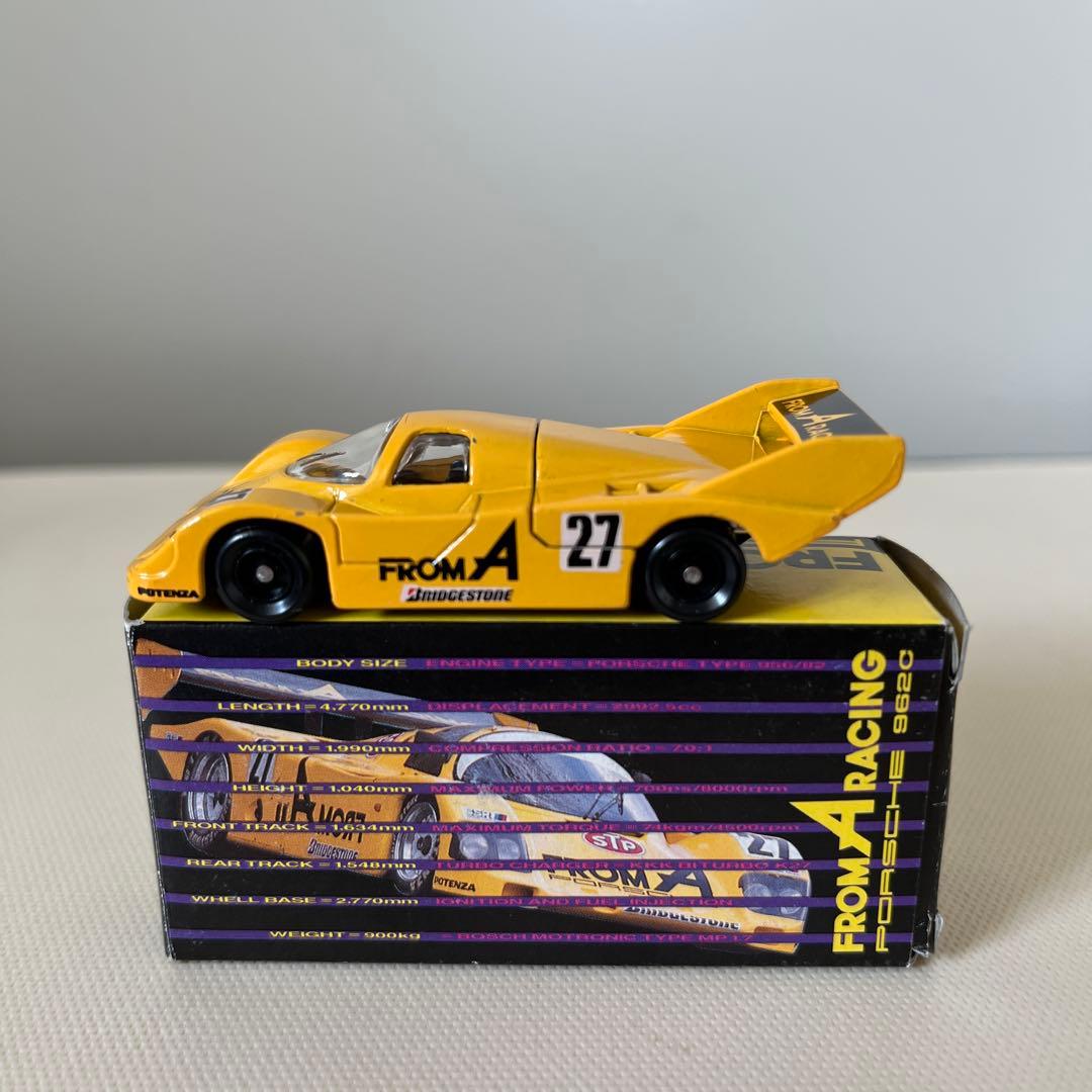 トミカ　ポルシェ962C FROM A RACING アイアイアド特注 日本製