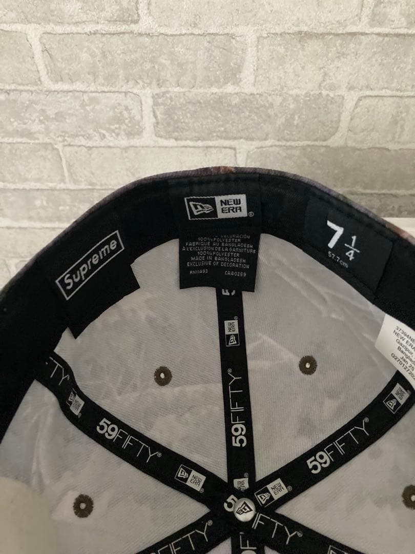 Supreme BoxLogo NewEra 7 1/4リアルツリー 25SS