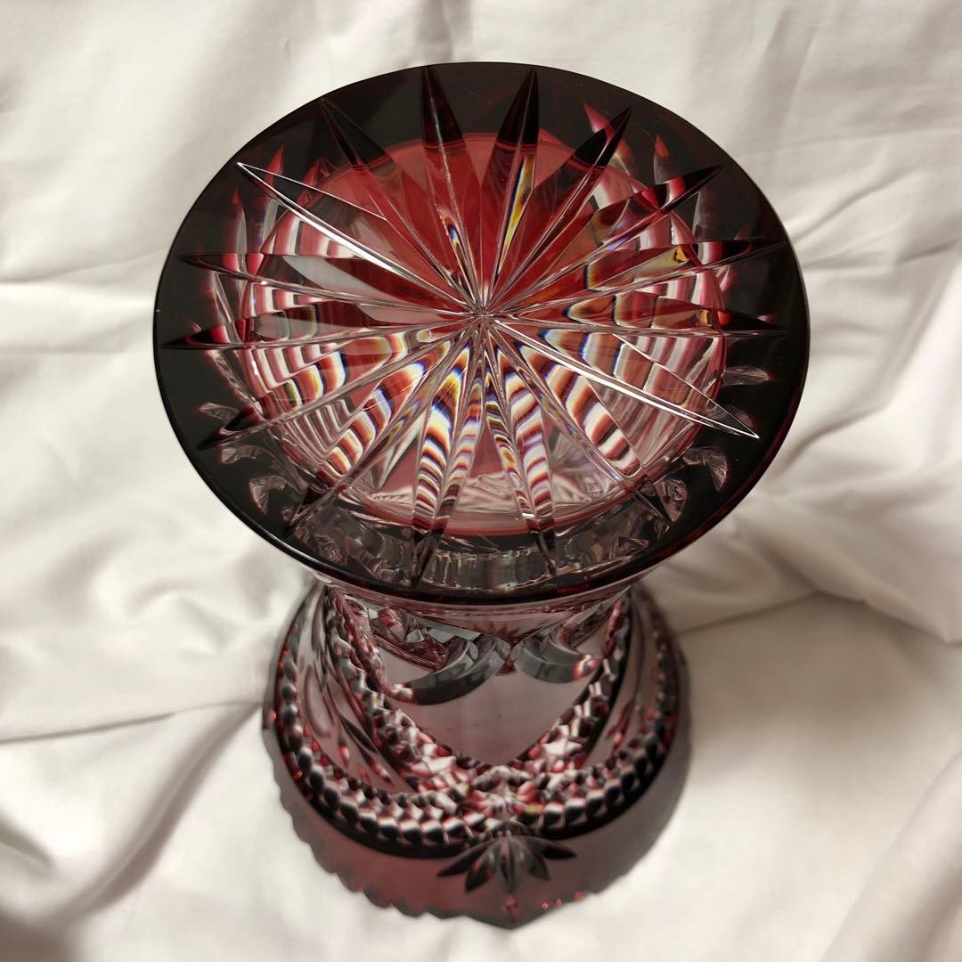 赤いガラスセール