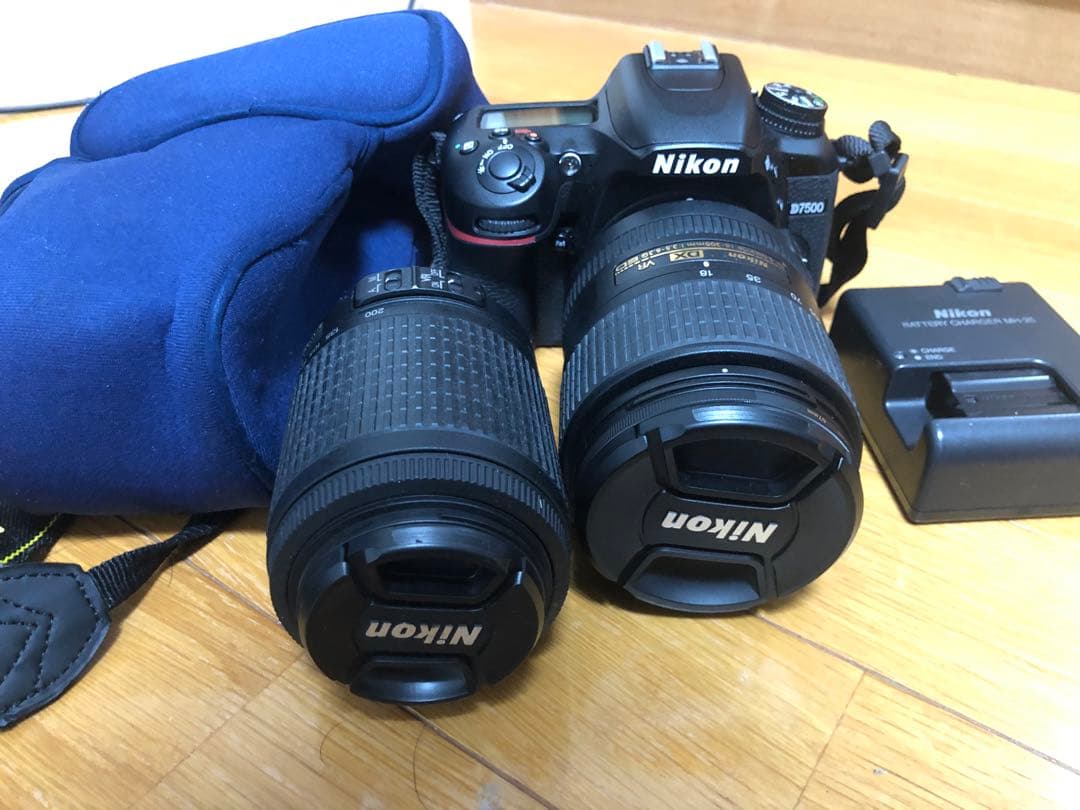 Nikon d7500 レンズ2本付き