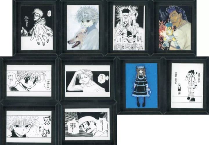 ハンターハンター　ジャンプショップ　コマコレ　全10種　コンプ　一番くじ