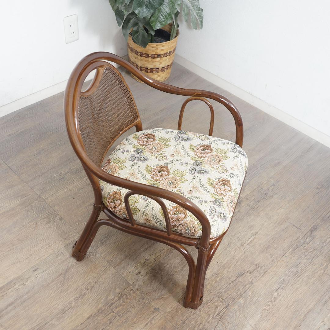 ヨッシー　新品　未使用　アジアンテイスト　籐座椅子