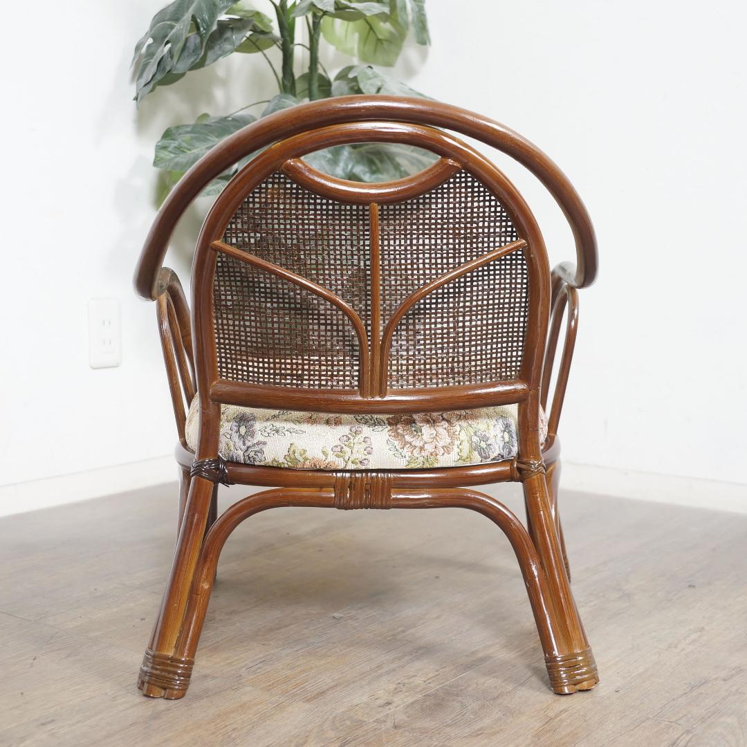 ヨッシー　新品　未使用　アジアンテイスト　籐座椅子