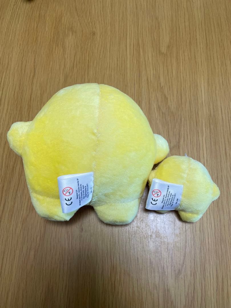 【大阪関西万博】サーキュラーちゃん　ぬいぐるみ　イエロー　大小セット