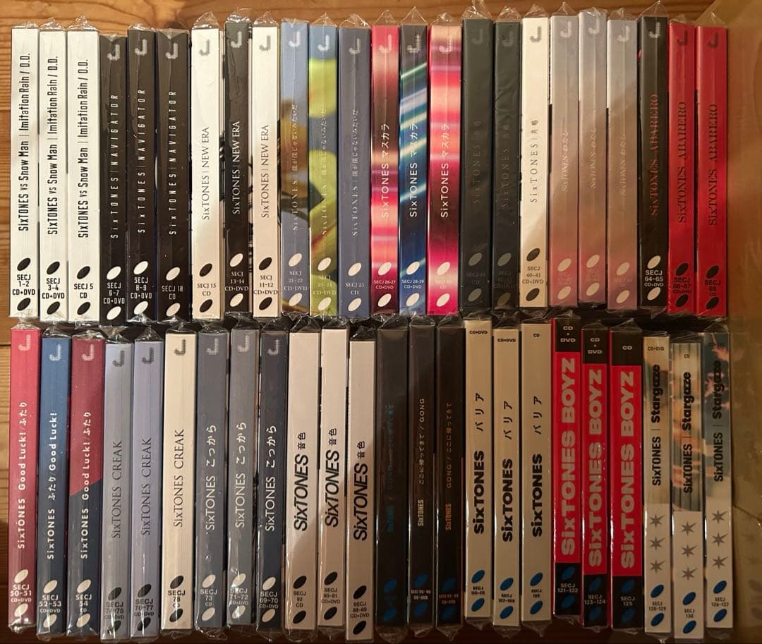 SixTONES 全シングル(各3形態)48枚 まとめ売り