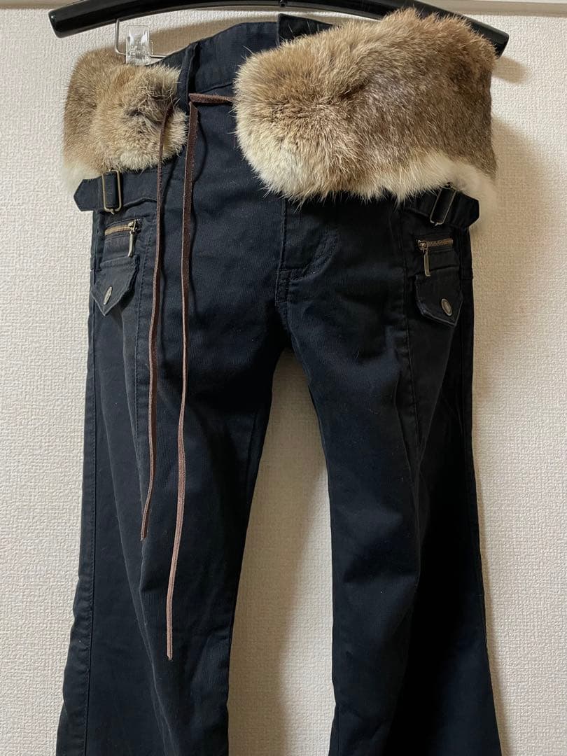 Fur gimmick Cargo Pants カーゴパンツ goa lgb