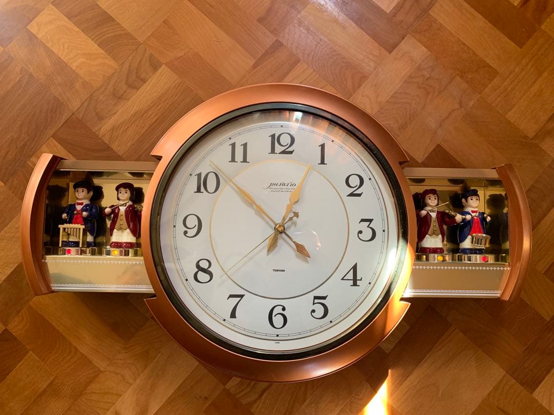 【美品】Small World スモールワールド音楽隊　からくり時計【引き渡し可